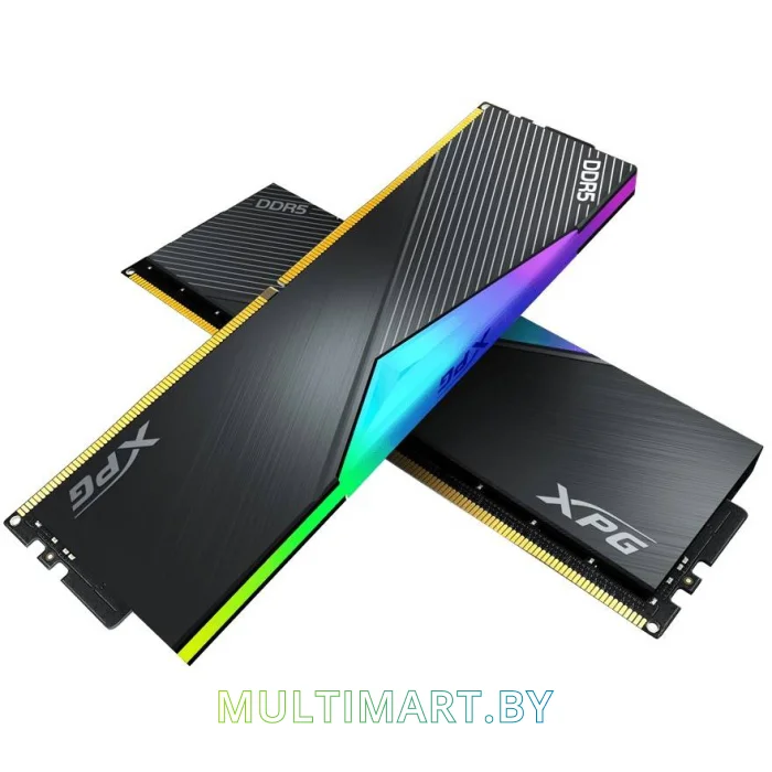 Оперативная память ADATA XPG Lancer RGB 2x48GB DDR5 PC5-51200 (AX5U6400C3248G-DCLARBK)